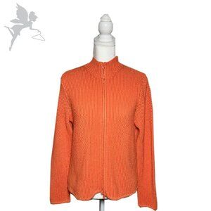 LL BEAN Zip up sweater